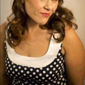 Adorable pin-up dress by Canadian designer